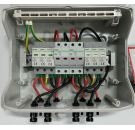 Anschlusskasten hermetisch mit Schutzvorrichtung DC 1000V Typ 1+ 2, 2*PV String, 2*MPPT